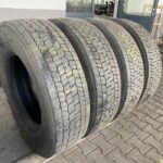 Używane opony do ciężarówek 295/80R22.5 BIEŻNIKOWANE RECAMIC XW4S / 10-11mm