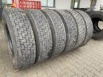 Używane opony do ciężarówek 295/80R22.5 BIEŻNIKOWANE TYP KOSTKA / 10-11mm