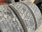 Używane opony do ciężarówek 295/80R22.5 BIEŻNIKOWANE TYP KOSTKA / 10-11mm