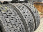 Używane opony do ciężarówek 295/80R22.5 BIEŻNIKOWANE TYP KOSTKA / 11-13mm