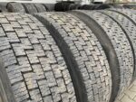 Używane opony do ciężarówek 295/80R22.5 BIEŻNIKOWANE TYP KOSTKA / 11-13mm