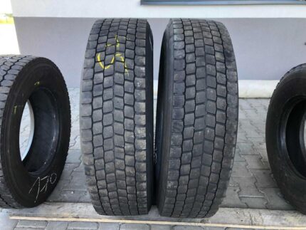 Używane opony do ciężarówek 295/80R22.5 BIEŻNIKOWANE TYP R-DRIVE 001 / 5-6mm