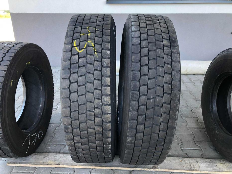 Używane opony do ciężarówek 295/80R22.5 BIEŻNIKOWANE TYP R-DRIVE 001 / 5-6mm Używane opony do ciężarówek 295/80R22.5 BIEŻNIKOWANE TYP R-DRIVE 001 / 5-6mm