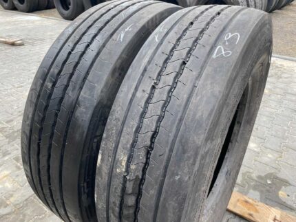 Używane opony do ciężarówek 295/80R22.5 BRIDGESTONE R-STEER 001 / 8-10mm