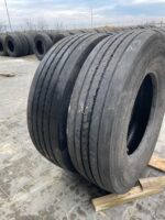 Używane opony do ciężarówek 295/80R22.5 BRIDGESTONE R-STEER 001 / 8-10mm