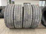 Używane opony do ciężarówek 295/80R22.5 BRIDGESTONE W990 STUDLESS SNOW / 10-11mm