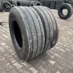  Opony używane ciężarowe przednie 385/65R22.5 BRIDGESTONE ECOPIA H-STEER 002 / 9-11mm