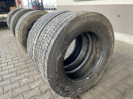 Opony ciężarowe 315/60R22.5 CONTINENTAL HD HYBRID / 8-9mm