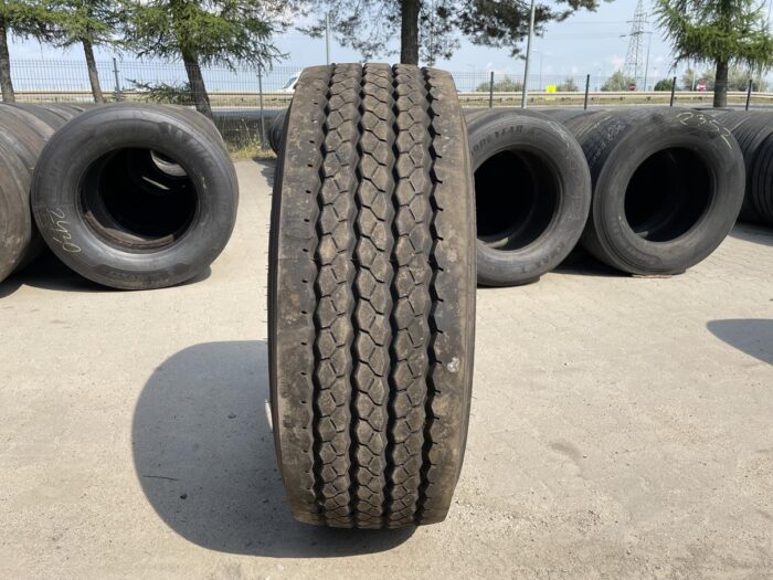 Opona używana ciężarowa naczepowa 385/65R22.5 BERLINER E3T / 13-14mm