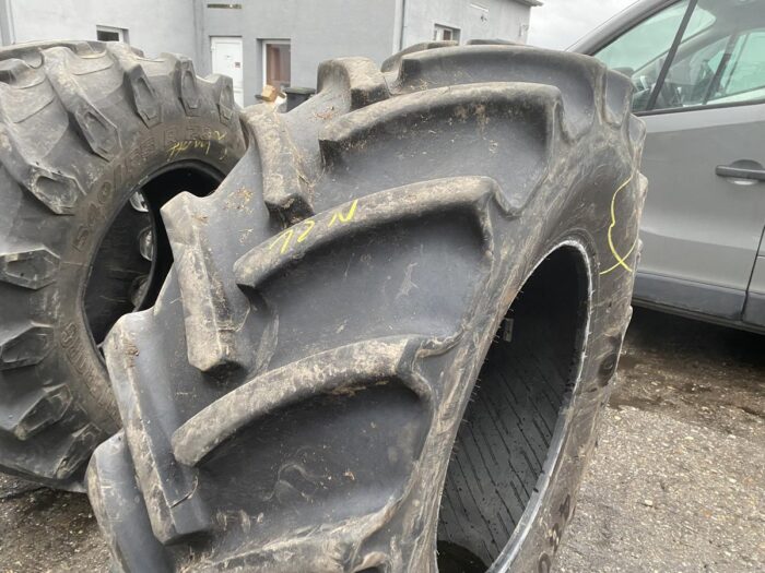 Używane opony rolnicze 480/70R24 CONTINENTAL HC70 / 90% bieżnika