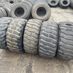  Używane opony rolnicze 385/55R18 15.5/55-18 ALLIANCE DUNLOP / 90% BIEŻNIKA