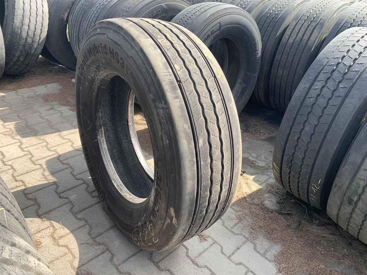 Opona używana ciężarowa 315/70R22.5 CONTINENTAL CONTI HYBRID HS3+ / 7-8mm Opona używana ciężarowa 315/70R22.5 CONTINENTAL CONTI HYBRID HS3+ / 7-8mm