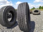 Używane opony do ciężarówek 295/80R22.5 DUNLOP SP382 / 12mm