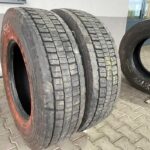 Używane opony do ciężarówek 295/80R22.5 DUNLOP SP444 / 10-14mm