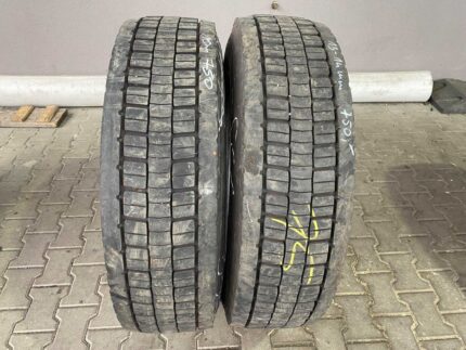 Używane opony do ciężarówek 295/80R22.5 DUNLOP SP444 / 10-14mm