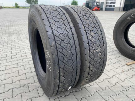 Opony do ciężarówek 315/80R22.5 GOODYEAR KMAX D GEN-2 / 11-14mm