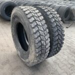  Opony używane ciężarowe napęd budowlany 315/80R22.5 BIEŻNIKOWANA TYP FIRESTONE FD833 / 18-19mm