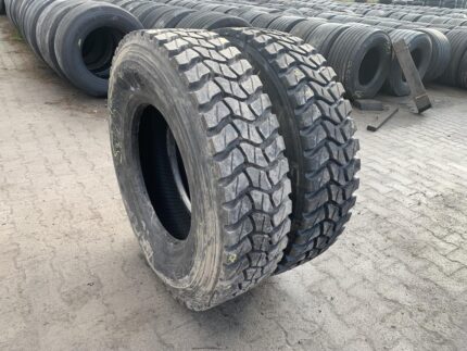 Opony używane ciężarowe napęd budowlany 315/80R22.5 BIEŻNIKOWANA TYP FIRESTONE FD833 / 18-19mm