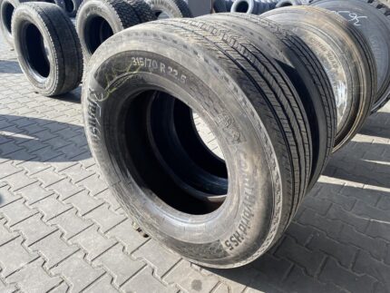 Opony ciężarowe  315/70R22.5 CONTINENTAL CONTI HYBRID HS5 / 12-14mm