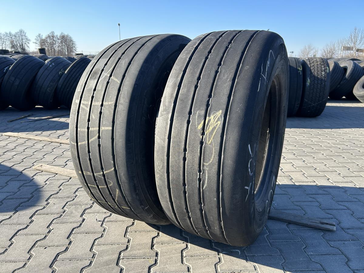Opony ciężarowe 445/45R19.5 CONTINENTAL CONTI HYBRID HT3 / 9-10mm Używane opony ciężarowe oś napędowa