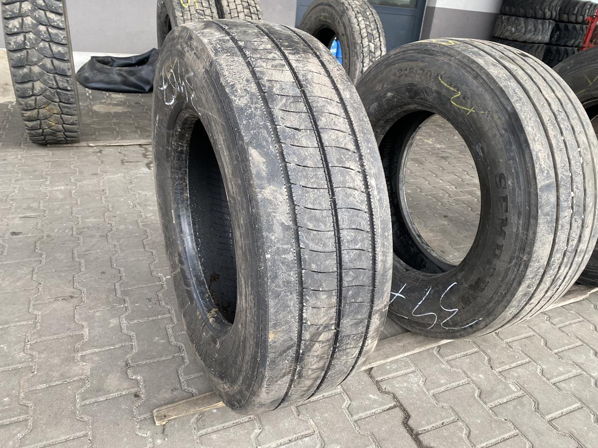 Opony do ciężarówek 315/70R22.5 BRIDGESTONE ECOPIA H-STEER 002 / 6-8mm Opony do ciężarówek 315/70R22.5 BRIDGESTONE ECOPIA H-STEER 002 / 6-8mm