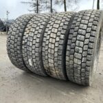  Opony używane ciężarowe napędowe 225/75R17.5 BRIDGESTONE M729 / 12-13mm