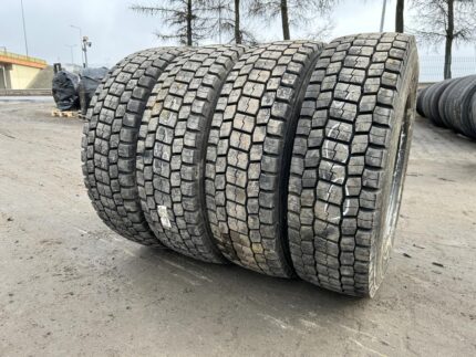  Opony używane ciężarowe napędowe 225/75R17.5 BRIDGESTONE M729 / 12-13mm