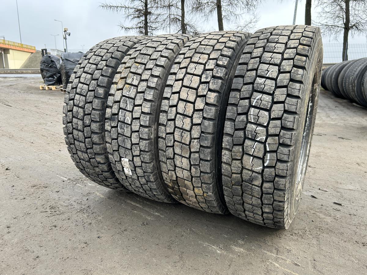 Opony ciężarowe używana napędowa 295/55R22.5 CONTINENTAL CONTI HYBRID HD3 / 16mm Opony używane ciężarowe napędowe 225/75R17.5 BRIDGESTONE M729 / 12-13mm
