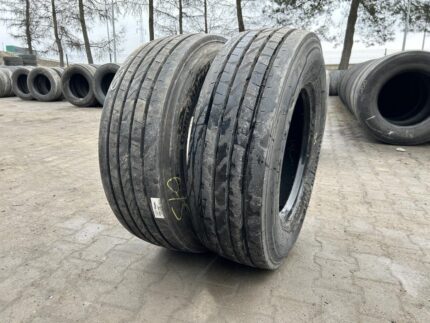  Opony używane ciężarowe naczepowe 285/70R19.5 CONTINENTAL CONTI HYBRID HT3+ / 12-13mm