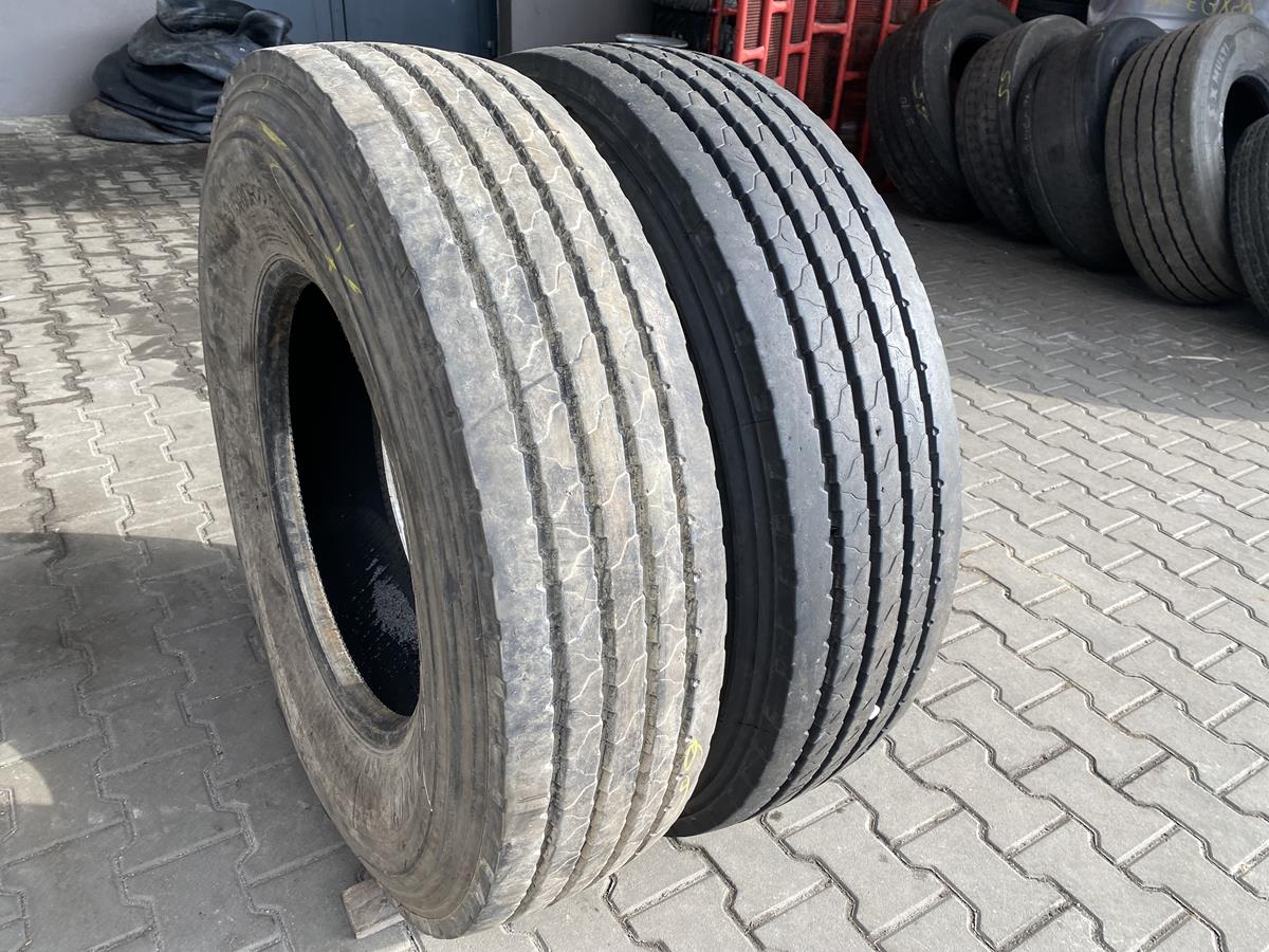 Opona ciężarowa 445/45R19.5 MICHELIN XTA2+ ENERGY / 6-8mm TRAZANO SMART TRANS S