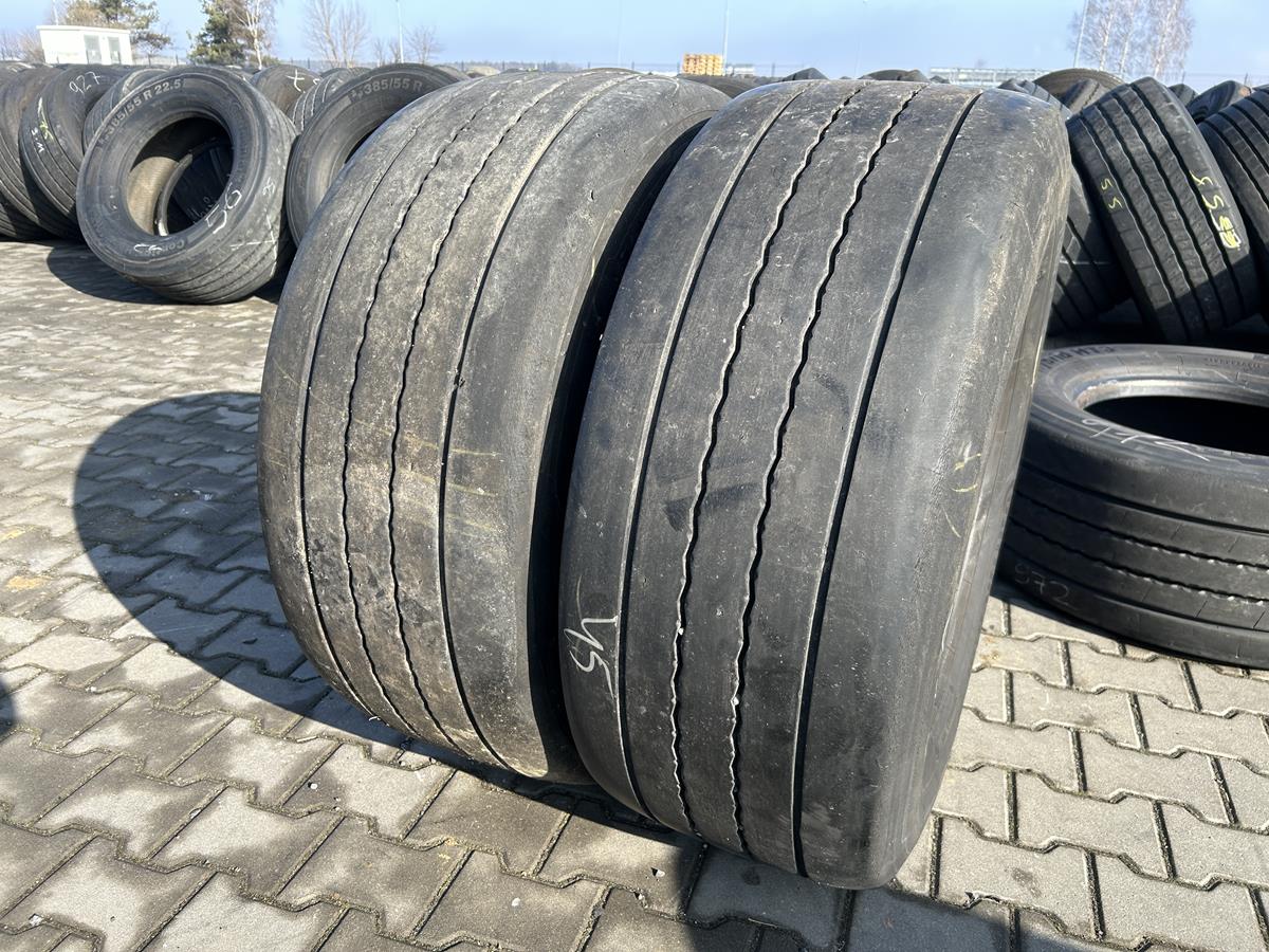 Opona ciężarowa 295/55R22.5 GOODYEAR KMAX D / 15-16mm Używane opony ciężarowe