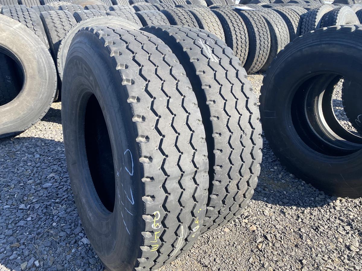 Opona przemysłowa 20.5R25 GOODYEAR RL-5K / skalne 90% bieżnika Opony używany bieżnikowane oś podwieszana MIDAS TYP AEOLUS HN