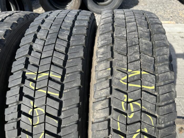 Opony używane ciężarowe napędowe 275/70R22.5 SEMPERIT TRANS-STEEL / 14-16mm