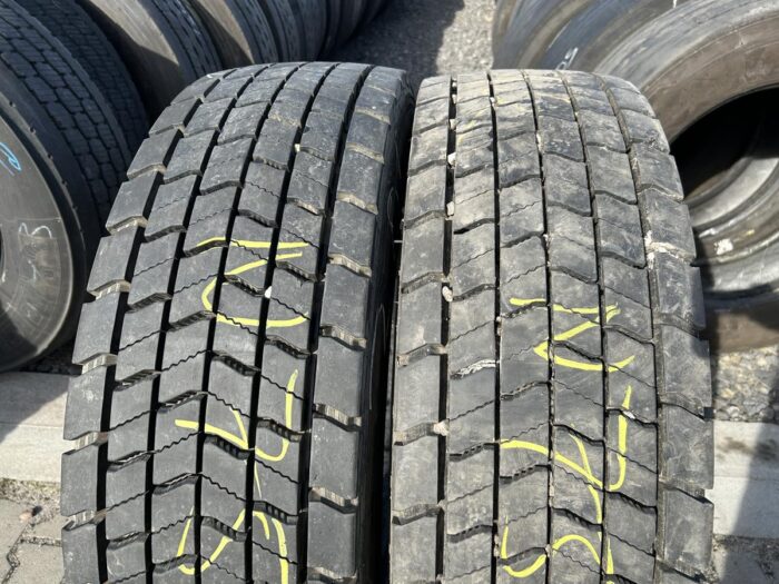 Opony używane ciężarowe napędowe 275/70R22.5 CONTINENTAL CONTI HYBRID HD3 / 15-17mm