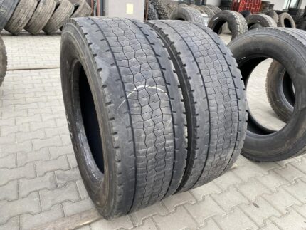  Opony ciężarowe używana 315/60R22.5 BRIDGESTONE H-DRIVE 002 ECOPIA / 6-8mm