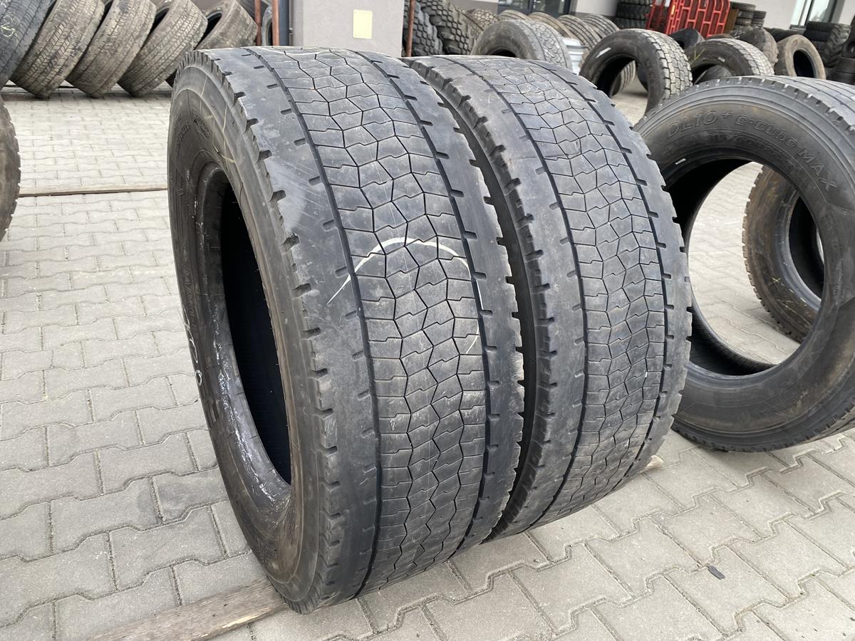 Opona ciężarowa 385/65R22.5 CONTINENTAL CONTI CROSSTRAC HT3 / 14mm Opony ciężarowe używana 315/60R22.5 BRIDGESTONE H-DRIVE 002 ECOPIA / 6-8mm