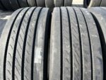 Opony używane ciężarowe przednie  275/70R22.5 DUNLOP SP372 CITY / 12-17mm