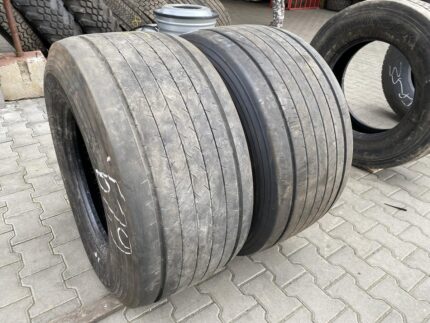  Opony ciężarowe używane naczepowe 435/50R19.5 GOODYEAR FUELMAX T / 10-11mm