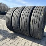 Opony ciężarowe używane przednie 275/70R22.5 CONTINENTAL CONTI URBAN HA3 / 12-13mm
