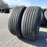  Opony używane ciężarowe przednie 355/50R22.5 GOODYEAR KMAX S A HL / 7mm