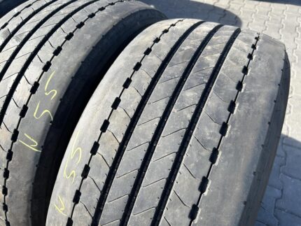 Opony używane ciężarowe przednie 355/50R22.5 GOODYEAR KMAX S A HL / 7-8mm