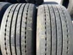Opony używane ciężarowe przednie 355/50R22.5 GOODYEAR KMAX S A HL / 7-8mm