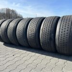  Opony używane ciężarowe przednie 355/50R22.5 GOODYEAR KMAX S HL / 7-10mm