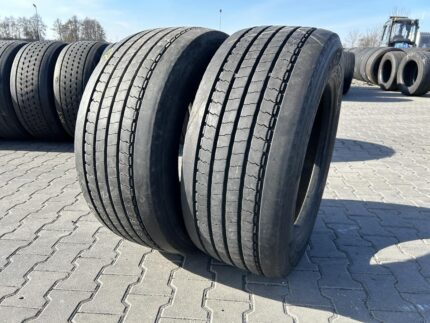  Opony używane ciężarowe przednie 355/50R22.5 HANKOOK SMART FLEX AH31 / 9-11mm