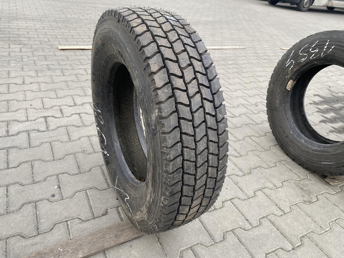 Opony ciężarowe używana 315/60R22.5 BRIDGESTONE H-DRIVE 002 ECOPIA / 6-8mm Opona ciężarowa napędowa 215/75R17.5 FULDA REGIOFORCE / 100% Bieżnika