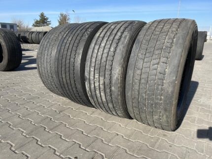  Opony używane ciężarowe przednie 355/50R22.5 HANKOOK SMART FLEX AH31 / 8-10mm