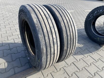  Opony ciężarowe używane naczepowe 235/75R17.5 BFGOODRICH ROUTE CONTROL T / 8-9mm