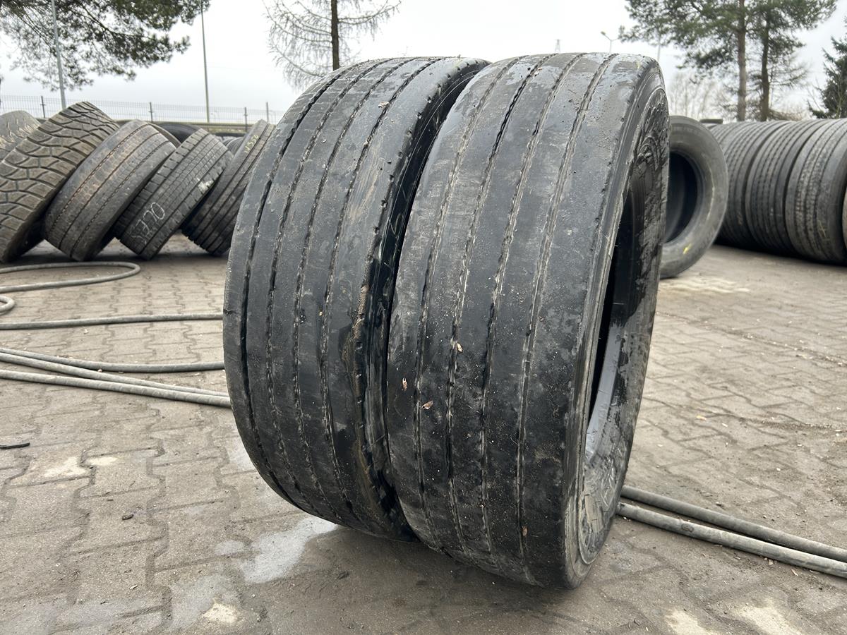 Opona używana ciężarowa przednia 265/70R17.5 CONTINENTAL CONTI HYBRID LS3 / 12mm Opony używane ciężarowe naczepowe pogłębiane 285/70R19.5 BFGOODRICH ROUTE CONTROL T