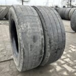  Opony używane ciężarowe naczepowe pogłębiane 285/70R19.5 BRIDGESTONE R168