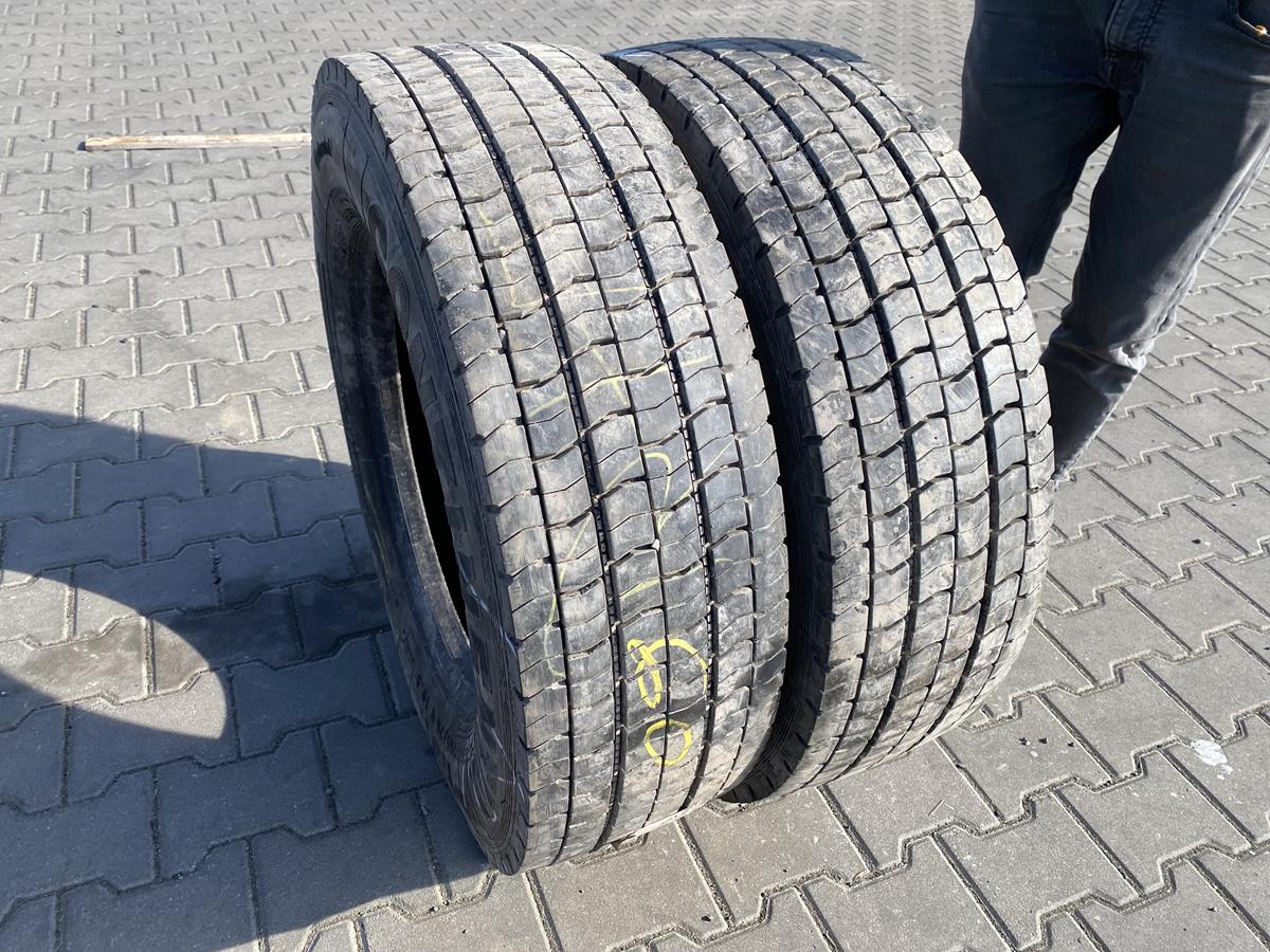 Opony ciężarowe naczepowe używane 235/75R17.5 AEOLUS HN804 / 100% Bieżnika Opony ciężarowe używane napędowe 265/70R19.5 CONTINENTAL HDR / 10-12mm